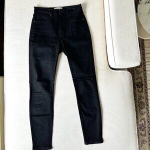 Everlane High Rise Skinny Black